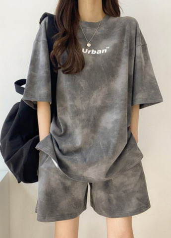 Костюм із шортами жіночий Urban XL Qiffer сірий No Brand (268041044)