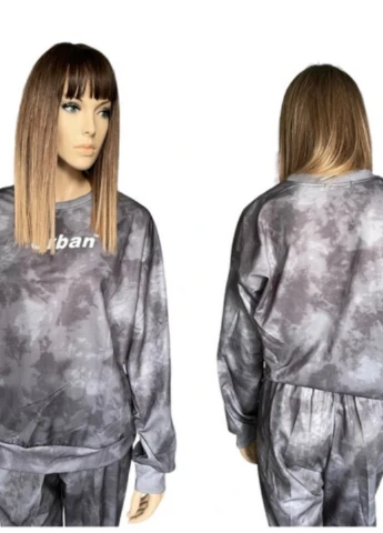 Костюм прогулянковий жіночий Urban 4XL Qiffer сірий No Brand (268041025)