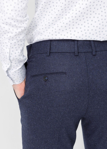 Синие классические демисезонные брюки NAVI