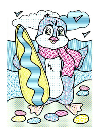 Водные раскраски. Тюлень Пегас (268048451)