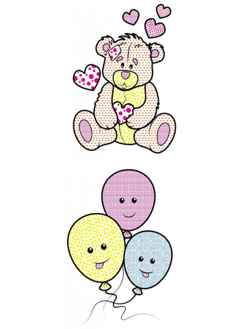 Водні розмальовки. Лялька блакитна Пегас (268048455)