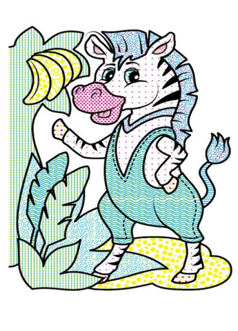 Водні розмальовки. Мавпа Пегас (268048456)