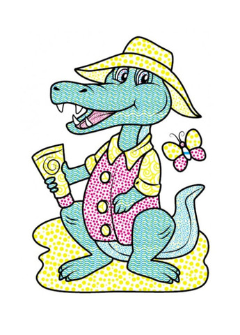 Водні розмальовки. Мавпа Пегас (268048456)