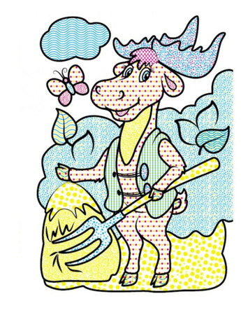 Водные раскраски. Гриф Пегас (268048450)