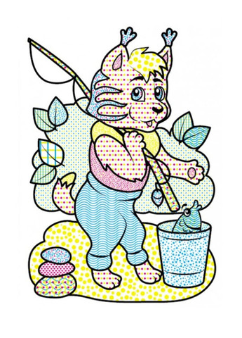 Водные раскраски. Гриф Пегас (268048450)