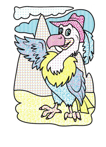 Водные раскраски. Гриф Пегас (268048450)