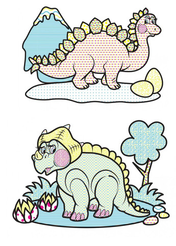 Водные раскраски. Дино Пегас (268048462)