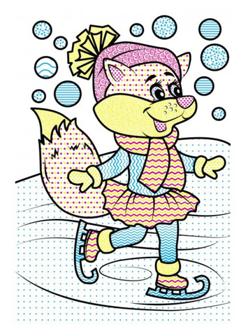 Водні розмальовки. Корова у зимовій казці Пегас (268048436)