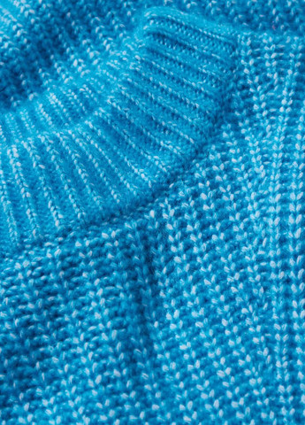 Блакитна кежуал тепла сукня в рубчик C&A однотонна