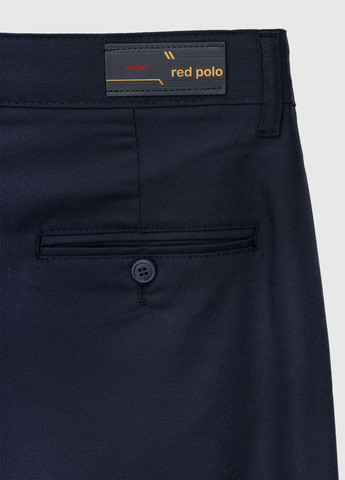 Темно-синие повседневный демисезонные брюки Redpolo