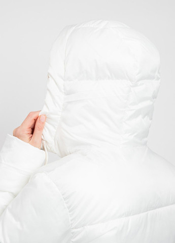 Белая демисезонная белая стеганая куртка на синтепоне Supreme Grip