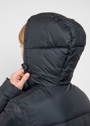 Черная демисезонная черная стеганая куртка на синтепоне Supreme Grip