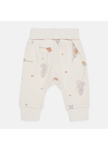 Молочные кэжуал летние брюки H&M