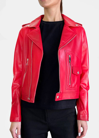 Красная демисезонная куртка Christian Dior