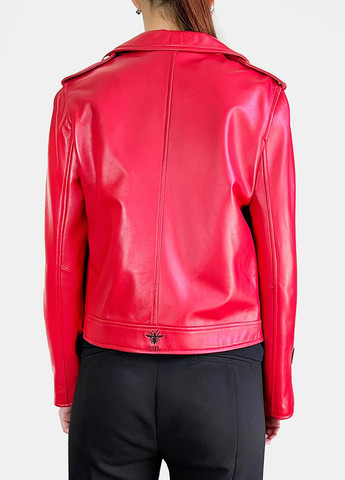 Красная демисезонная куртка Christian Dior