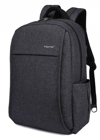 Рюкзак городской T-B3221 для ноутбука 15.6" с USB объем 28л. Тёмно-серый (кодовый замок в подарок) (TGN-T-B3221-1744) Tigernu (268218457)