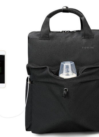 Рюкзак городской T-B3355 для ноутбука 14" с USB объем 17л. (кодовый замок в подарок) (TGN-T-B3355-1869) Tigernu (268218484)