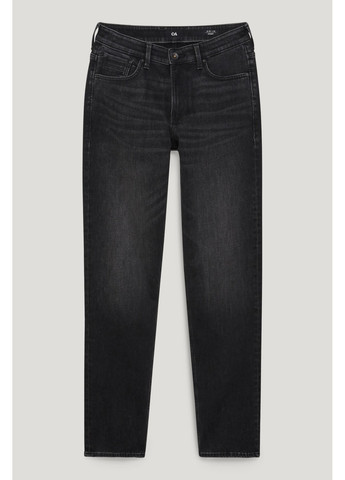 Темно-серые зимние джинсы теплые C&A