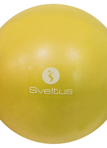 М’яч для пілатесу 24 см жовтий, в коробці (SLTS-0417) Sveltus soft ball (268370214)