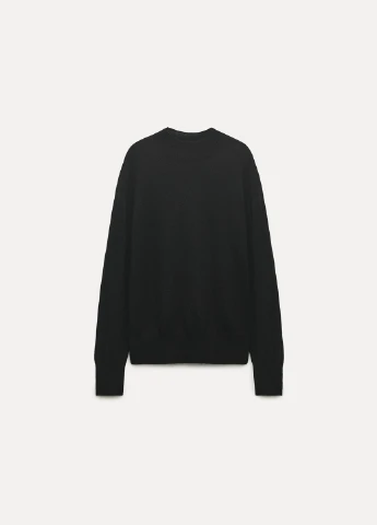 Чорний демісезонний светр Zara