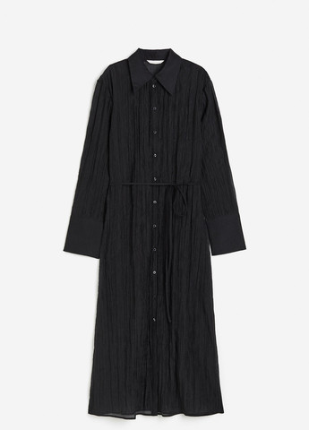 Черное праздничный платье H&M однотонное