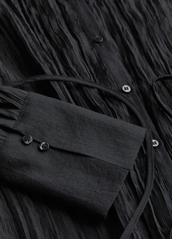 Черное праздничный платье H&M однотонное