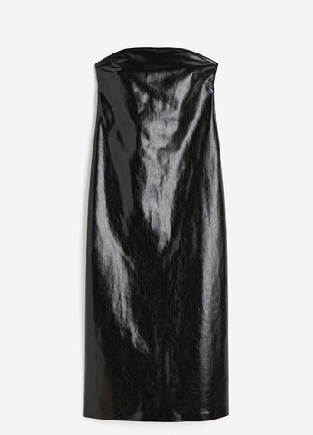 Чорна святковий сукня H&M однотонна