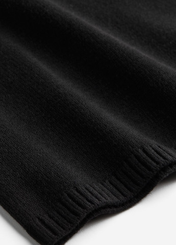 Чорна кежуал сукня H&M однотонна