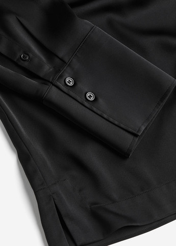 Черное праздничный платье H&M однотонное