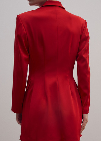 Червона ділова сукня H&M однотонна