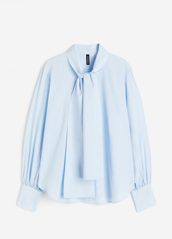 Блакитна демісезонна блузка H&M