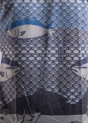 Белая белая футболка с принтом blue sea Ko Samui