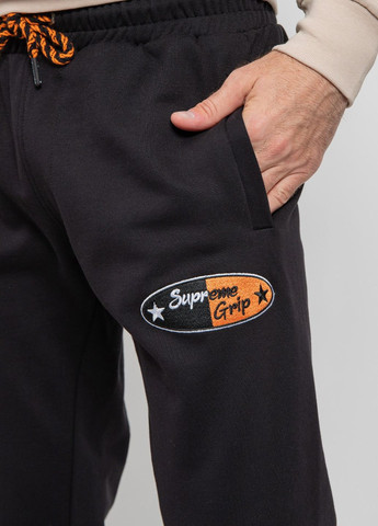 Черные спортивные демисезонные брюки Supreme Grip
