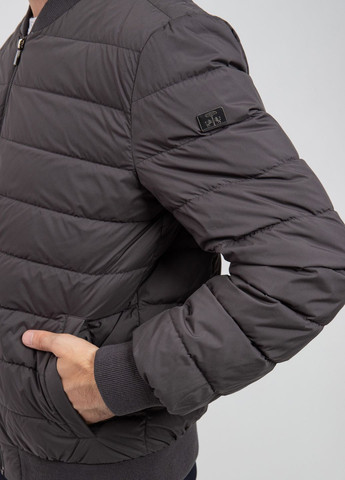 Темно-сіра зимня зимова куртка Corneliani