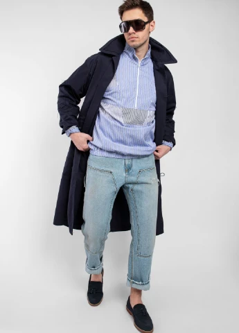 Блакитний світшот MSGM (268378050)