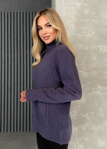 Голубой зимний свитера ISSA PLUS WN20-574
