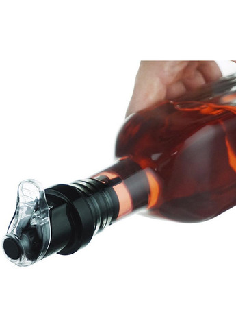 Набір 2 скляні пляшки Clear для олії та оцту, кришка з дозатором Fissman (268460917)