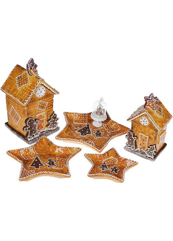 Банку для солодощів "Прянична Казка" Будиночок керамічний Bona (268460653)