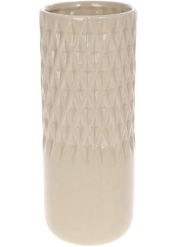 Ваза керамическая "Stone Flower", кремовый глянец Bona (268456756)