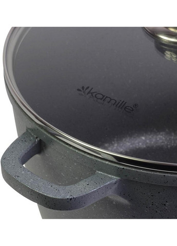 Кастрюля Landes Grey с литыми алюминиевыми ручками Kamille (268458038)