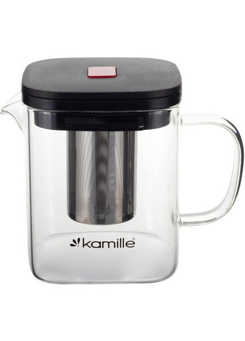 Чайник скляний заварювальний зі знімним ситечком (0778m) Kamille (268459923)