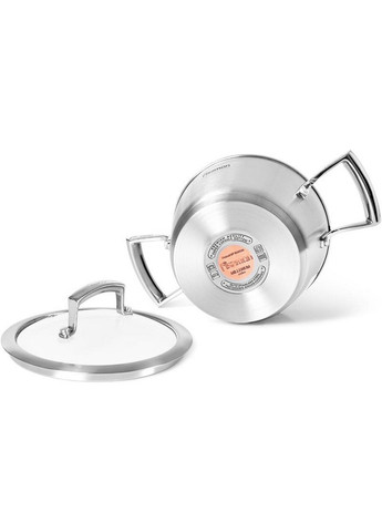 Каструля Nordia з нержавіючої сталі зі скляною кришкою Fissman (268459179)