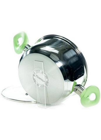 Кастрюля Janet из нержавеющей стали с индукционным дном Fissman (268457220)