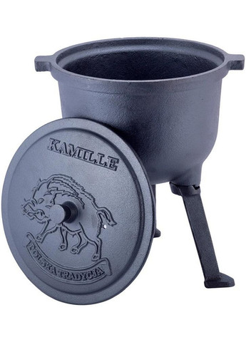Казан чавунний Camping, на ніжках Kamille (268457072)