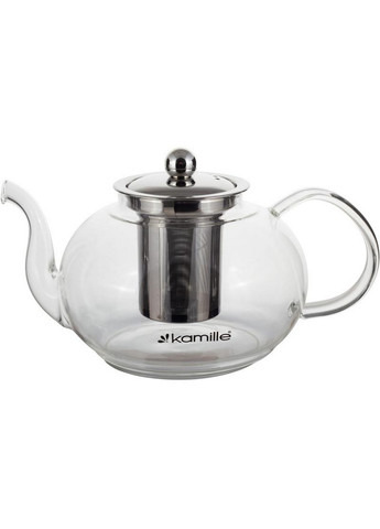 Чайник скляний заварювальний зі знімним ситечком (0783l) Kamille (268459015)