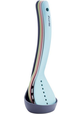 Набор кухонных принадлежностей Kitchen Utensils 5 предметов, нейлон Kamille (268459056)