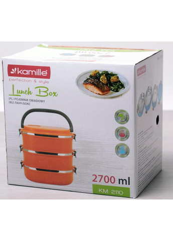 Ланч-бокс Priori 3 ємності Kamille (268459045)