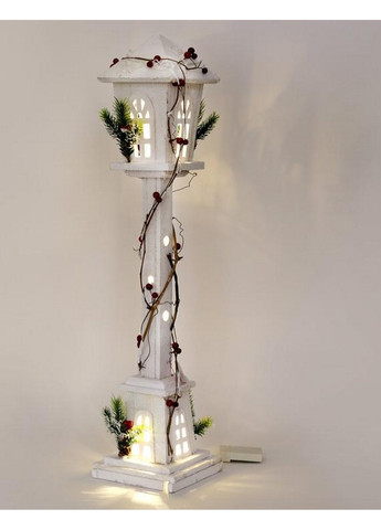 Декоративный фонарь "Зимний домик", деревянный с LED-подсветкой Bona (268458662)