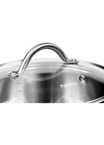 Набір кухонного посуду Nancy 6 предметів з нержавіючої сталі Fissman (268458165)