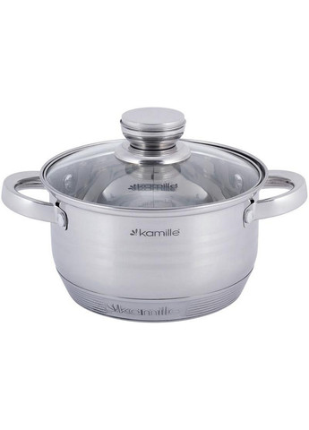 Набір 2 каструлі Desiree з нержавіючої сталі з мірною шкалою Kamille (268459075)
